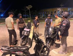 Tim Raga Polres Kampar Laksanakan Patroli intensif Wilayah Bangkinang Kota