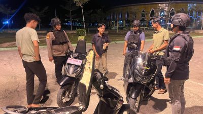 Tim Raga Polres Kampar Laksanakan Patroli intensif Wilayah Bangkinang Kota