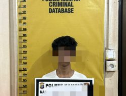 Satreskrim Polres Kampar Amankan Pelaku Pencabulan Saat Main Layang-layang