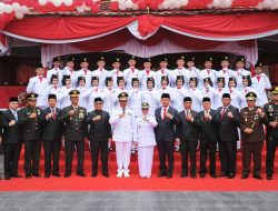 Kapolres Kampar Bersama Forkopimda Hadiri Upacara HUT RI ke-80, Semangat Kemerdekaan Terpancar di Bangkinang