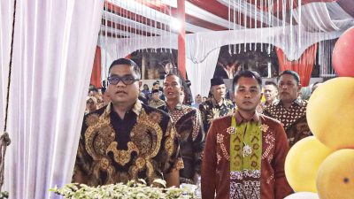 Kapolres Kampar Hadiri Malam Resepsi Kenegaraan HUT RI ke-80, Semangat Kemerdekaan Digaungkan di Balai Bupati