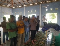 Kapolsek Tapung Hulu Nyatakan Diri Sebagai Keluarga Almarhum Suryono