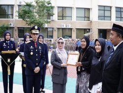 Hari Pehubungan Nasional, Wabup Kampar Serahkan Penghargaan Disekolah