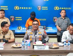“Kurang dari 24 Jam, Pembunuh di Kualu Tertangkap!” Polres Kampar Gerak Cepat, Kapolres Imbau Warga Lapor Jika Ada Pencurian!