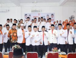 Berlangsung Secara Sederhana, DPW Riau Lantik Pengurus DPD PKS Kampar
