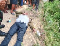 Mayat Laki-Laki Ditemukan di Parit Jalan Poros, Indrapuri Tapung