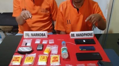 “Polres Kampar Tidak Kasih Ampun! Dua Pengedar Shabu di Bangkinang Kota Ditangkap, Diduga Kuasai Jaringan Narkoba Lokal!”