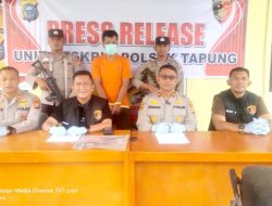 “Polsek Tapung Sikat Habis Spesialis Curanmor! Beraksi di 9 TKP, Hasil Curian untuk Foya-Foya dan Judi Online!”