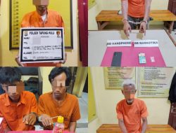 Tak Ada Ampun! Polres Kampar Kembali Gempur Narkoba, 5 Pelaku Diciduk dalam Operasi Antik!
