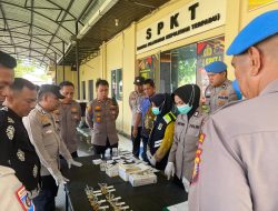 Wakapolres Kampar Pimpin Tes Urine Mendadak, Bukti Keseriusan Polres Kampar Berantas Narkoba dari Internal!