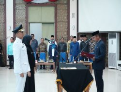 Bupati Lantik Jabatan Adminostrator Dan Pengawas Di Lingkungan Pemda Kampar