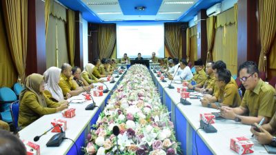 Sekda Kampar Lakukan Rapat Penataan Candi Muara Takus