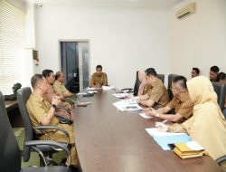 Bupati Kampar Pimpin Rapat Ekspose Kegiatan Pemetaan Kebutuhan Kepala Sekolah dan Revitalisasi Pembangunan PAUD, SD, dan SMP pada APBN 2025