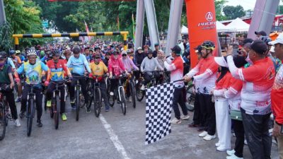 3.000 Peserta Meriahkan Gowes Fun And Adventure Kampar 2025