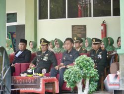 Bupati Kampar Hadiri Upacara Peringatan HUT TNI Ke-80 di Markas Kodim 0313/KPR