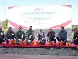 Wabup Kampar Hadiri Peletakan Batu Pertama Pembangunan Fisik Gerai Pergudangan dan Kelengkapan KDMP