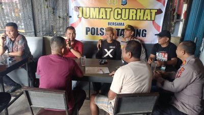 Jumat Curhat Polsek Tapung, Wujudkan Kebersamaan Polisi dan Masyarakat