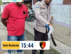 Polsek Kampar Buru Bukti Tambahan di TKP Pembunuhan Kampar Utara, Kapolsek Imbau Warga Hindari Kekerasan!