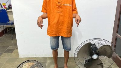 Polsek Kampar Amankan Pelaku Maling Kipas dan Karpet Milik TK