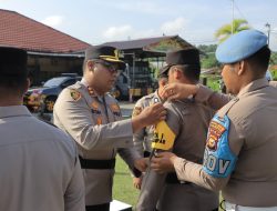 Jaga Integritas, Tingkatkan Kompetensi! Polres Kampar Launching Pamapta SPKT, Kapolres Bobby: ‘Masa Depan Polri yang Presisi Ada di Tangan Anda!