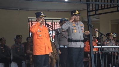 Hujan Berkah, Semangat Siaga! Bupati dan Kapolres Kampar Pimpin Apel Kesiapsiagaan Banjir, Perkuat Koordinasi Hadapi Bencana!