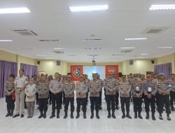 Polda Riau Gelar Pelatihan Kompetensi PAMAPTA, Jadi Garda Terdepan Pelayanan Polri