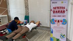 PLN UP3 Bangkinang Gelar Donor Darah Semarakkan Hari Listrik Nasional ke-80