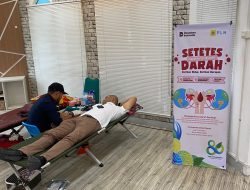 PLN UP3 Bangkinang Gelar Donor Darah Semarakkan Hari Listrik Nasional ke-80