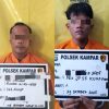 Polsek Kampar Tangkap Dua Pelaku Spesialis Pencurian Yang Meresahkan Masyarakat