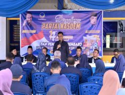 Bupati Kampar Hadiri Peringatan HUT ke-14 Partai NasDem di Bangkinang Kota