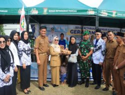 Sempena HGN dan HUT PGRI Ke-80, Wabup Kampar Gelar Pangan Murah