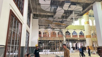 Bupati Kampar Tinjau dan Gesa Renovasi Islamic Center Bangkinang