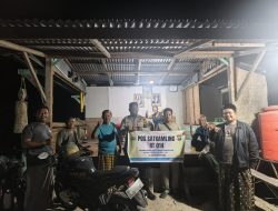 Polisi dan Warga Sinergi Jaga Malam! Bhabinkamtibmas Sambangi Pos Satkamling, Kapolsek Perhentian Raja Apresiasi Peran Aktif Masyarakat!