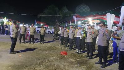 MTQ Ke 54 Tahun 2025 dl Kampar Utara, Kapolsek Kampar Berikan Arahan Bagi Personil Pam dan Ini Imbauannya Untuk Masyarakat