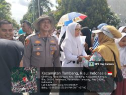 Kapolsek Tambang Dinginkan Aksi Spontan Wali Murid Demo di SD N 021 Desa Tarai Bangun