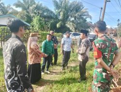 Wabup Kampar Didampingi Kades Salo, Tinjau Lokasi Dibangunnya KMP Salo