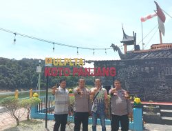 Kapolsek Bangkinang Barat Laksanakan Pulbaket dan Koordinasi dengan Pihak Manajemen PLTA Koto Panjang