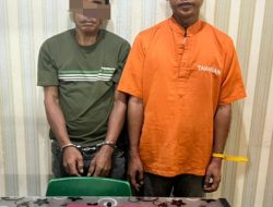 Polsek Tambang Tangkap Dua Pelaku Narkoba, 10 Paket Sabu-sabu Ikut Diamankan