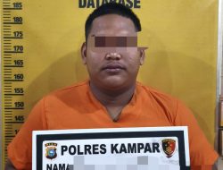 Satreskrim Polres Kampar Tangkap Pelaku Pengeroyokan di Desa Sinama Nenek