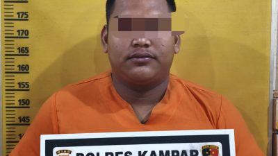 Satreskrim Polres Kampar Tangkap Pelaku Pengeroyokan di Desa Sinama Nenek
