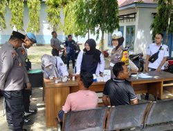 BNK, Satlantas, dan Dishub Kampar Gelar Round Check Operasi Zebra Lancang Kuning 2025 di Salo: Satu Sopir Positif Narkoba