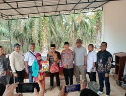 POLSEK TAPUNG HULU GELAR BAKTI SOSIAL BERSAMA CAMAT DAN INSAN PERS KEADILAN TAPUNG HULU