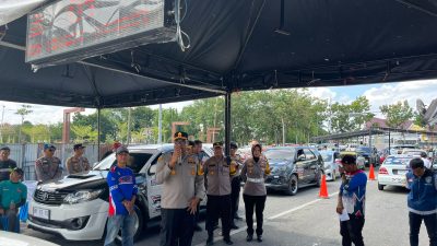 Operasi Zebra Gandeng Dragbike & Dragrace, Kapolres Kampar Kampanyekan Keselamatan di Ajang Balap