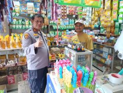 Kapolsek Kampar Sapa Warga, Sampaikan Pesan Kamtibmas