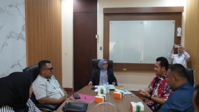 Wabup Kampar Terima Audiensi RS Pelita Perhentian Raja