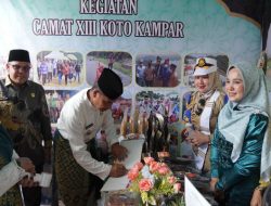 Kunjungi Stand Bazar MTQ ke-54 Kabupaten Kampar, Kecamatan XIII Kampar Tampilkan Aneka Ragam UMKM dan Kuliner Unggulan