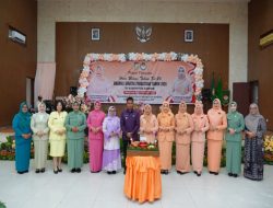 Bupati dan Wabup Kampar Hadiri Puncak HUT DWP Kampar ke 26