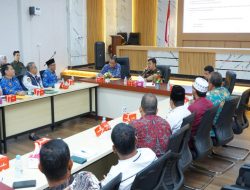 Kadiskominfo Kampar Ikuti Rakor Persiapan Lomba Tertib Pengelolaan Keuangan Desa