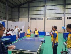 Plt Kadisdikpora Buka Kejurkab Tenis Meja se Kabupaten Kampar