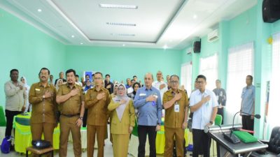 Wabup Misharti Resmi Buka Sosialisasi Implementasi Perizinan Berusaha Berbasis Risiko dan Inovasi LAPAK OCU